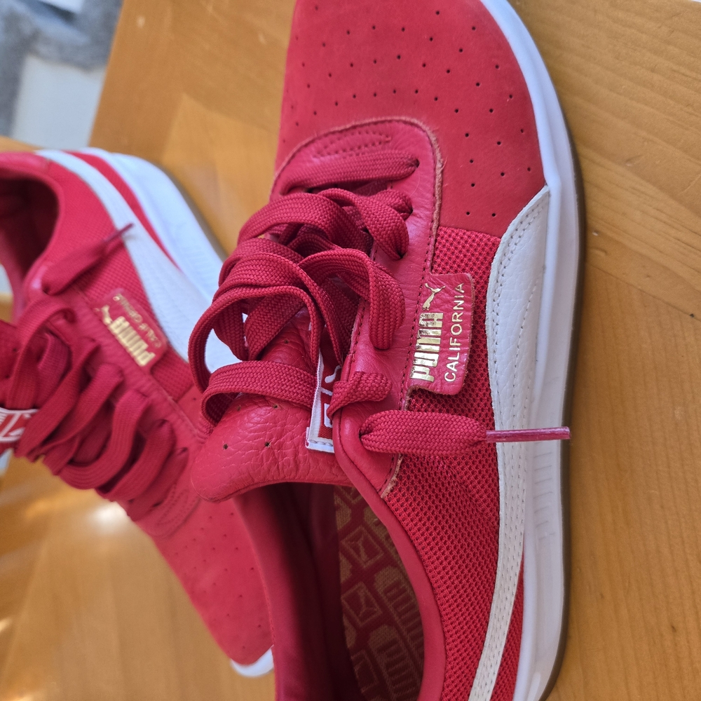 Puma California Red men's Shoes